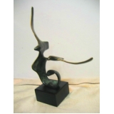 y13915-銅雕系列-銅雕動物-比翼雙飛(小)*